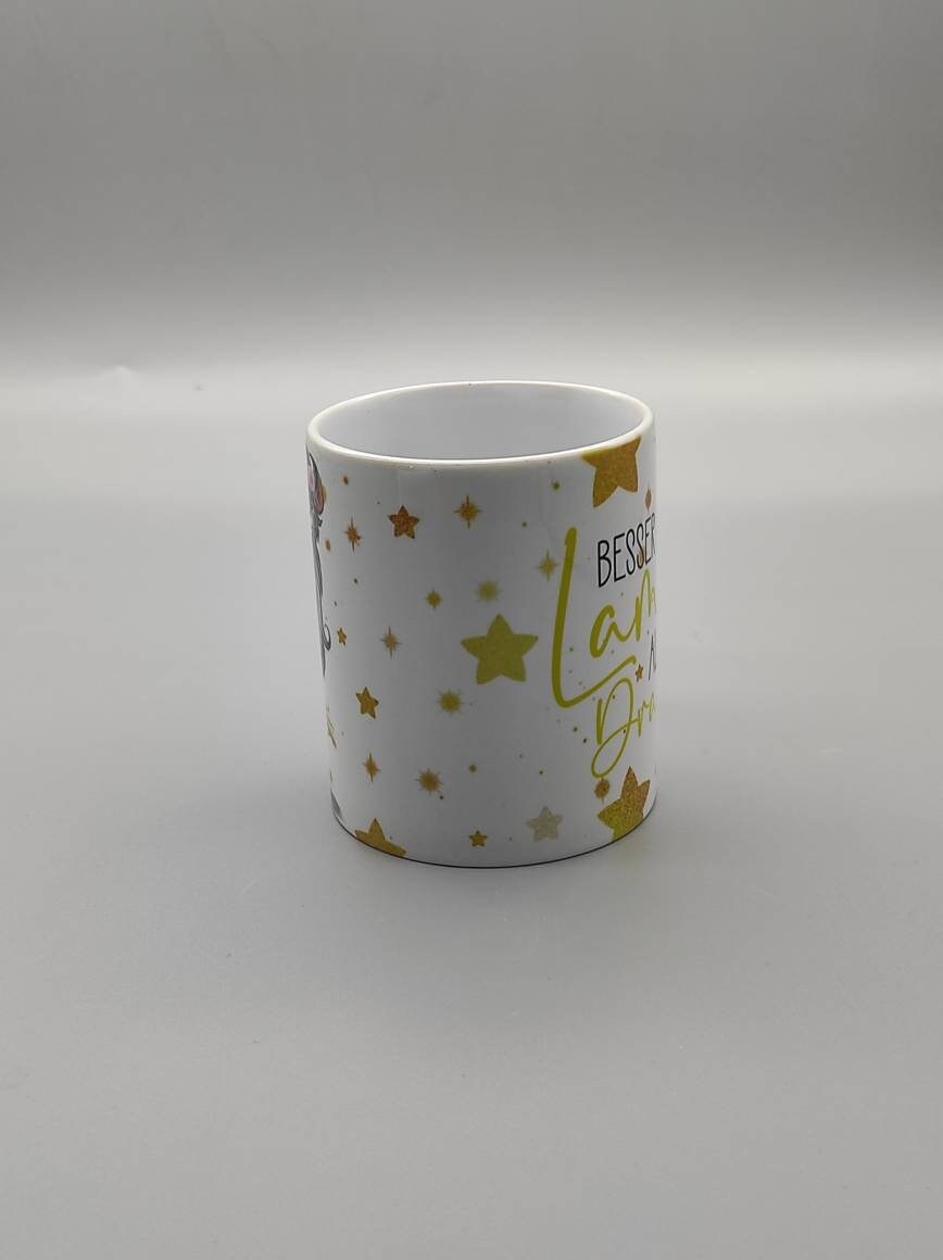 Tasse bedruckt/sublimiert mit Spruch