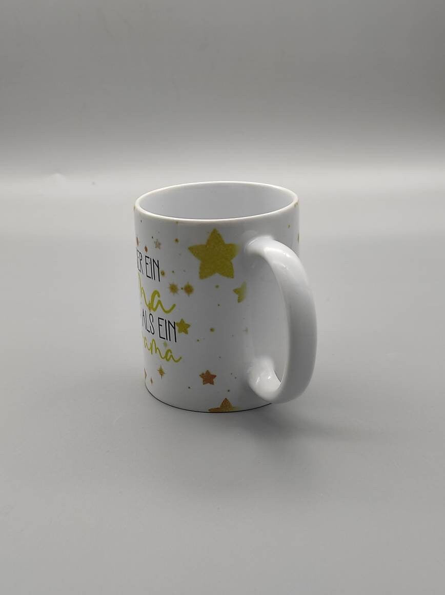 Tasse bedruckt/sublimiert mit Spruch