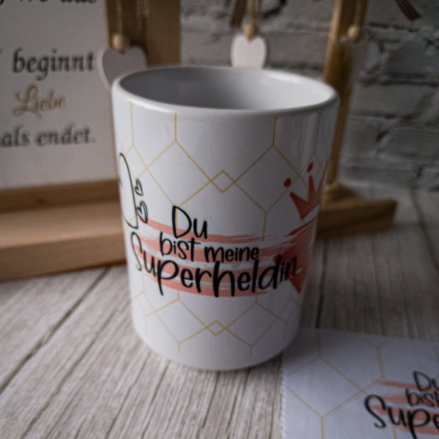Ein wunderschönes Geschenk für einzigartige Mamas - ein großer Keramik-Kaffeebecher vom Allerbesten!