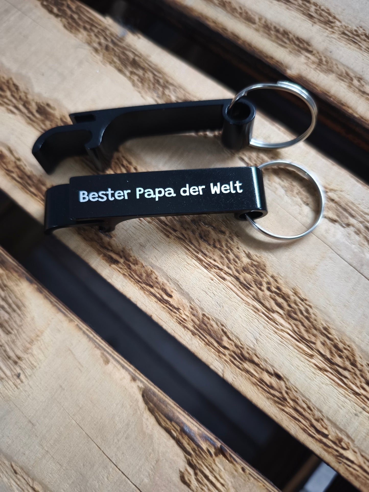 Gravierter Flaschenöffner für Männer – Praktischer Schlüsselbund-Anhänger