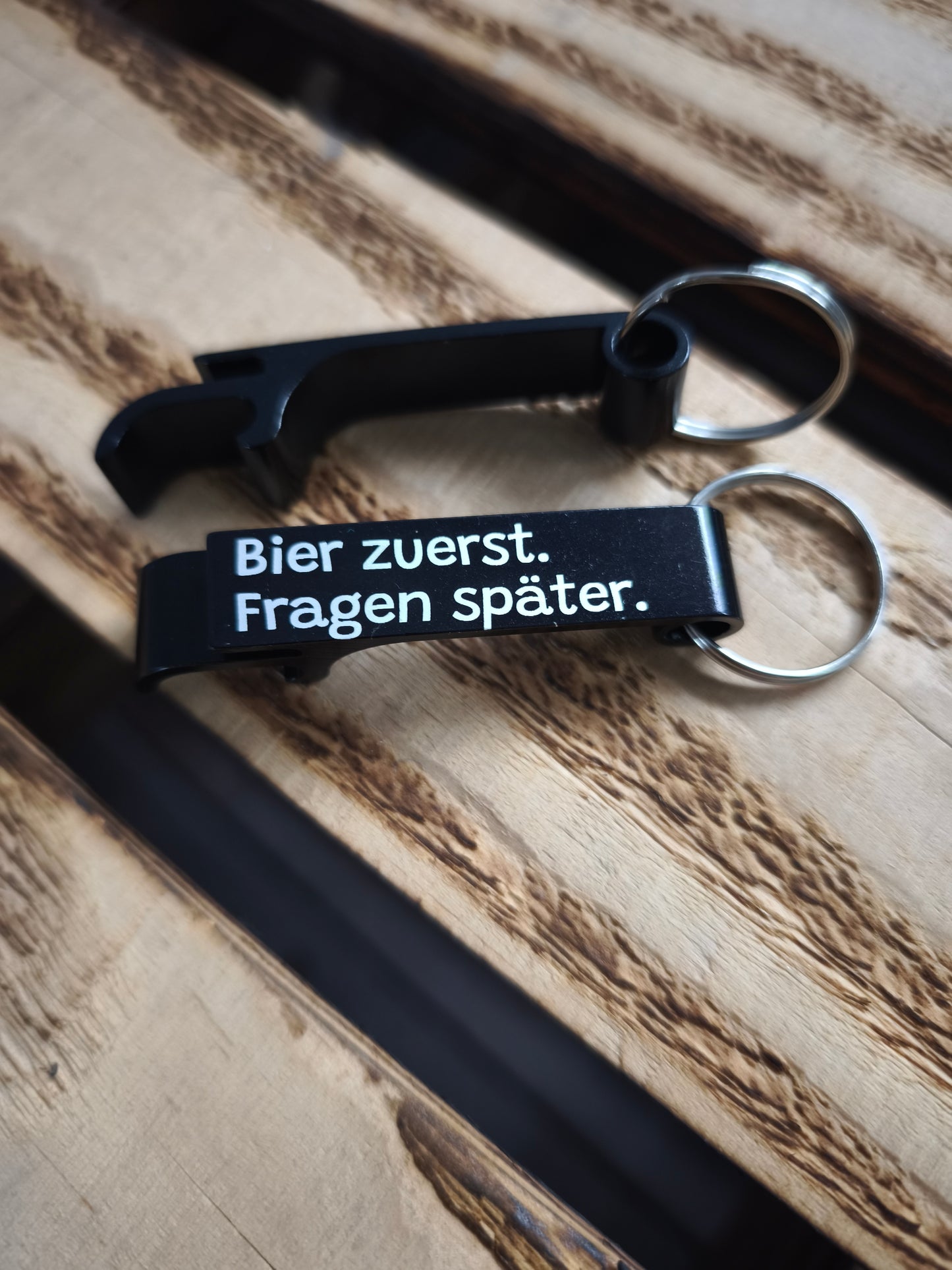 Gravierter Flaschenöffner für Männer – Praktischer Schlüsselbund-Anhänger