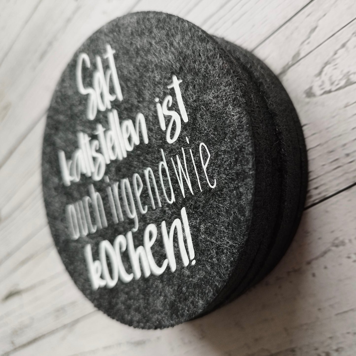 Einzigartige Filzuntersetzer Rund für deinen unvergesslichen Mädelsabend