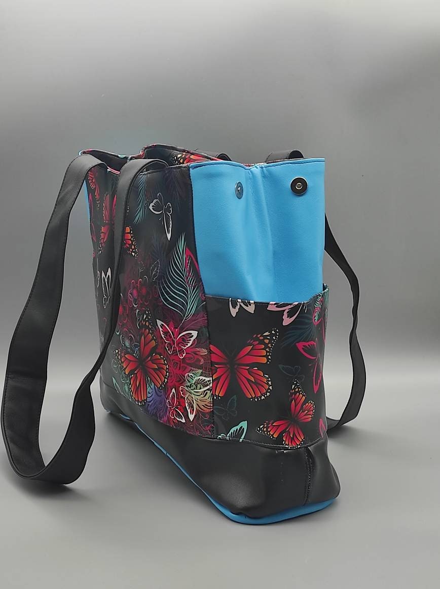 Tasche Motiv Schmetterling 28x33x12 cm