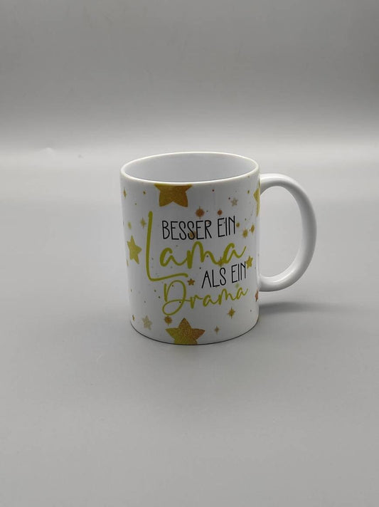 Tasse bedruckt/sublimiert mit Spruch