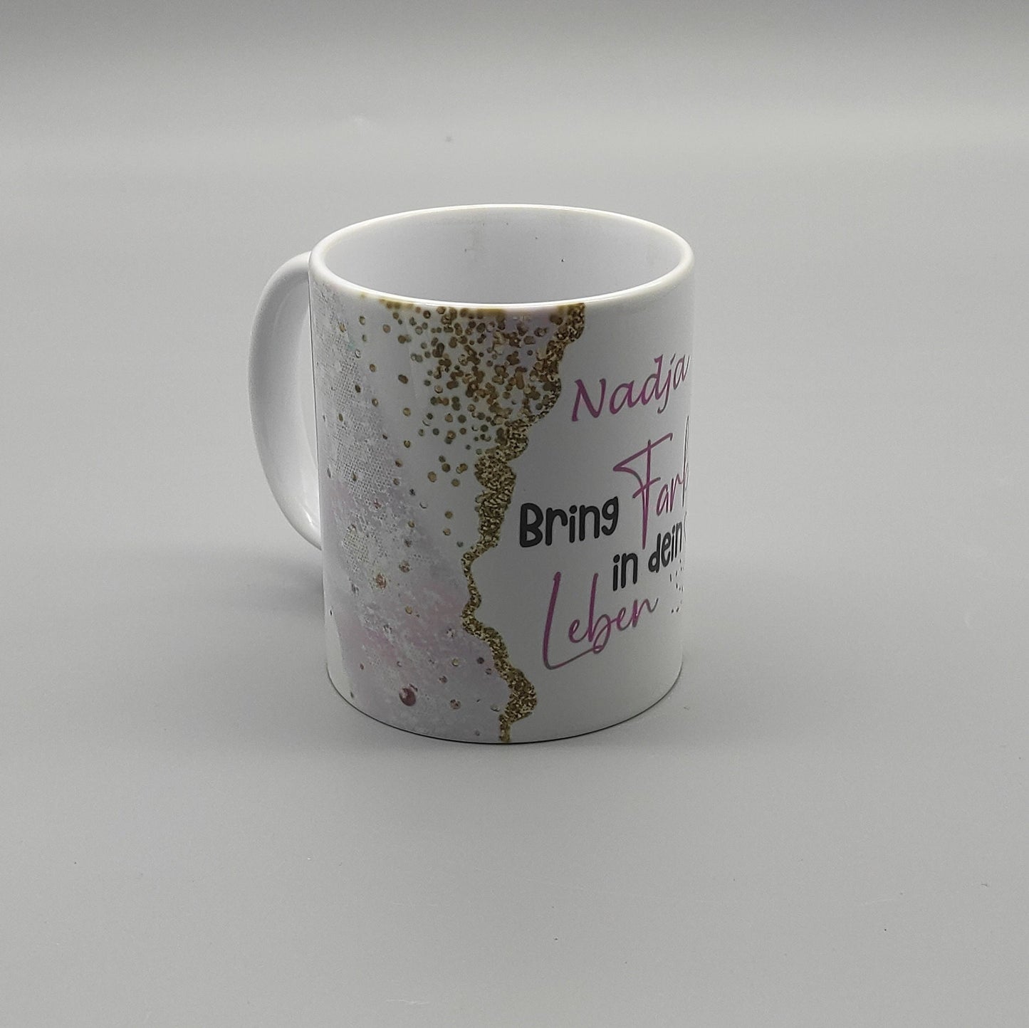 Kaffeebecher mit Spruch/personalisierte Tasse/Tasse mit Namen