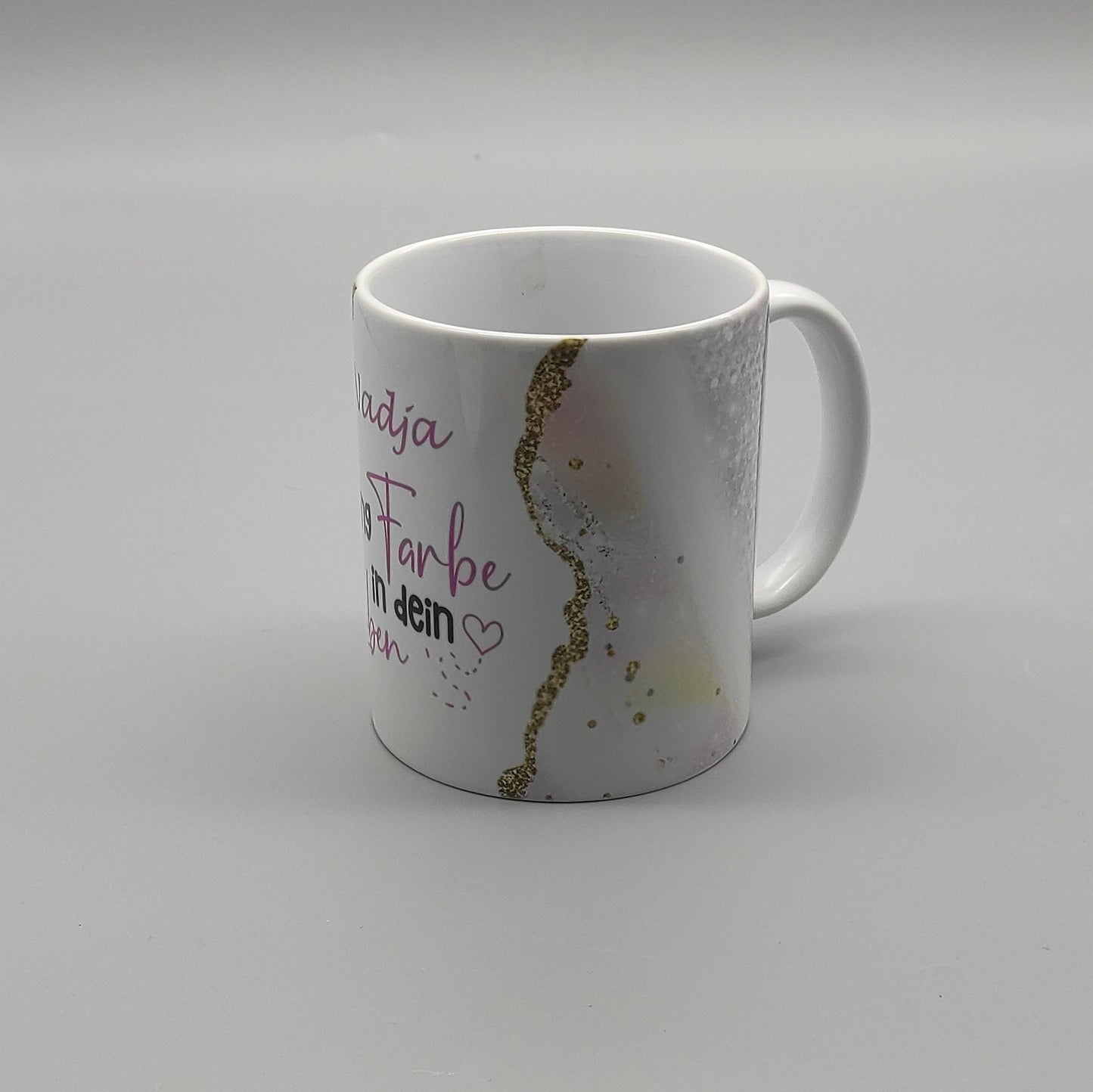 Kaffeebecher mit Spruch/personalisierte Tasse/Tasse mit Namen