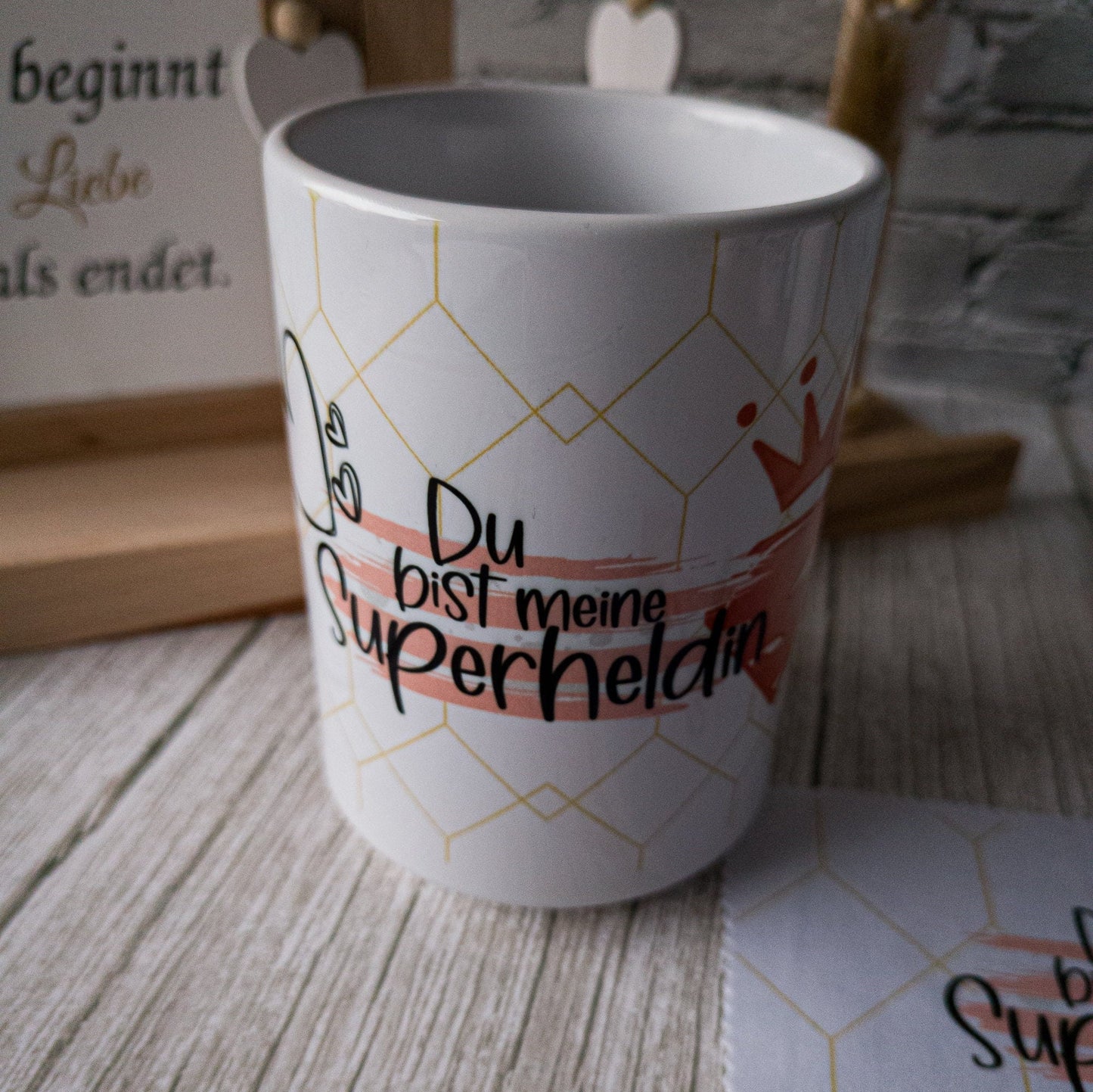 Ein wunderschönes Geschenk für einzigartige Mamas - ein großer Keramik-Kaffeebecher vom Allerbesten!